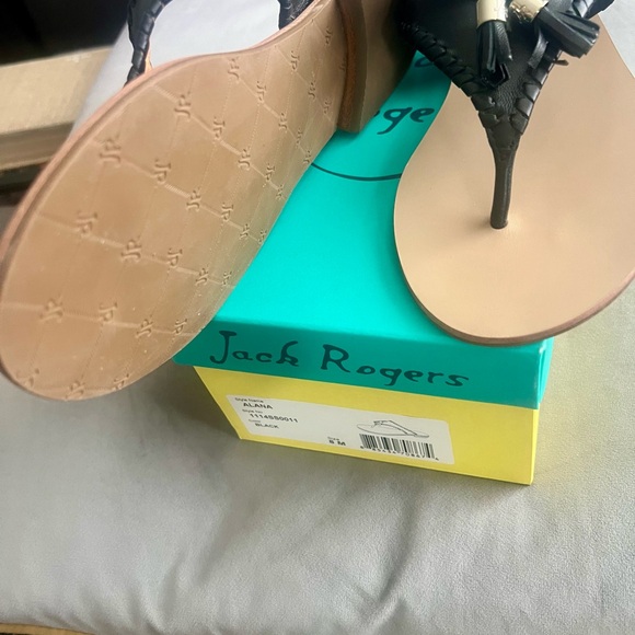 Jack Rogers Alana Black Sandal - Picture 5 of 5
